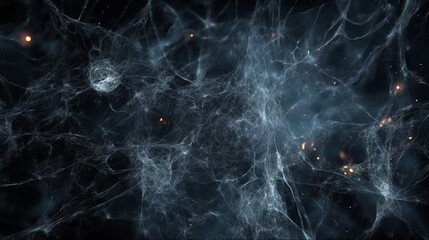 Wall Mural - dark matter burst into the universe background. generative ai technology.