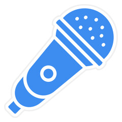 Wall Mural - Vector Design Microphone Icon Style