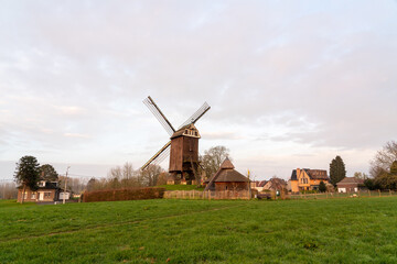 Wall Mural - An Windmill in the morning