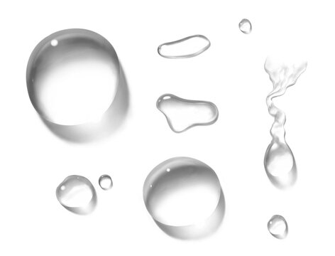 water drops rain droplets rainy fog drop fizz separate on transparent background
