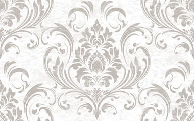 vector damask seamless pattern background. classical luxury old fashioned damask ornament, royal vic