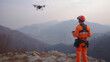 The use of drones in rescue and rescue Generative AI 