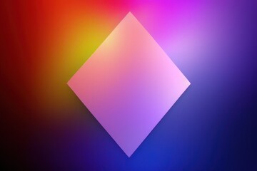 Wall Mural - colorful abstract background with gradient, rectangle at the center of the background