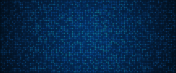 digital technology background. digital data square blue pattern pixel background