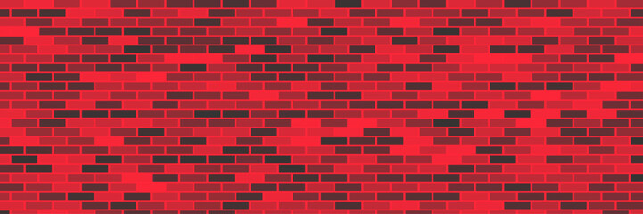 Aufkleber - The Soft Color of Stone Wall Surface as Background, brick wall Texture, Red brick wall