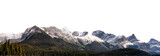 Fototapeta Fototapety góry  - Rocky mountains with snow covered in summer