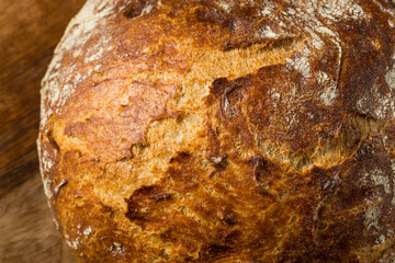 Canvas Print - Traditional No Knead Peasant Bread