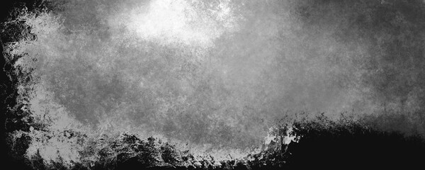 Wall Mural - dark gray rough painted background grey distressed grunge abstract art texture illustration overlay 