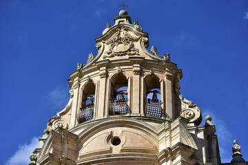 Wall Mural - basilica Duomo di San Giorgio in Ragusa Ibla town,Sicily