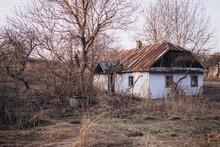 An Abandoned House In The Village