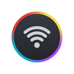 Sticker - Wifi - Pictogram (icon) 