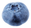 Blueberry berry isolated on transparent background