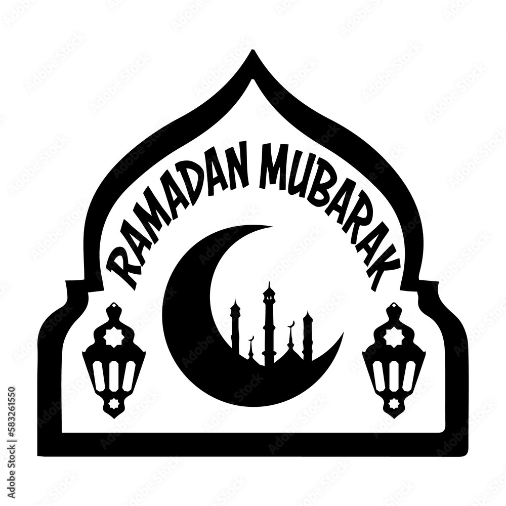 Ilustración de Stock Ramadan svg, ramadan mubarak svg, muslim svg ...