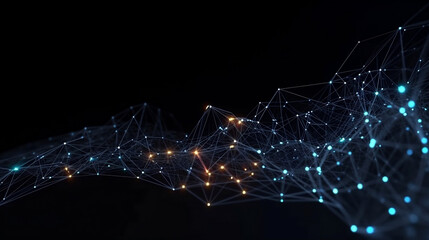 abstract background with lights