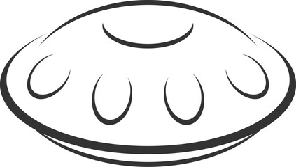 Poster - Handpan symbol design