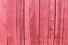 Red Wooden Wall