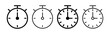 © Lunaraa - stopwatch icon vector for web and mobile app. Timer sign and symbol. Countdown icon. Period of time