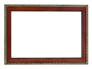 Sticker - wooden picture frame