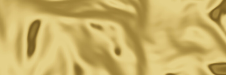 Wall Mural - 3D abstract gold background. Golden wave texture.