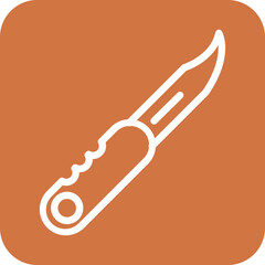 Sticker - Vector Design Pocket Knife Icon Style