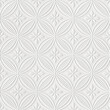 Embossed circle pattern on paper background, seamless texture, flowers pattern, paper press, 3d illustration