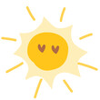 © NurNazirah - Cute handrawn sun doodle