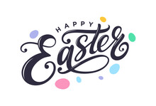Easter Hand Lettering, Happy Easter Letters To Print,
Happy Easter Banner Printable, Easter Typography, Easter Backdrop Clipart, Easter Greeting Card, Easter Calligraphy With Colorful Eggs