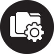 © abdul - folder management glyph icon