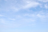 Fototapeta Na sufit - clouds in the light blue sky