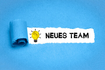 Poster - Neues Team	