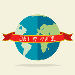 Wall Mural - save our planet earth, ecology eco environmental protection, climate changes, earth day april 22, pl