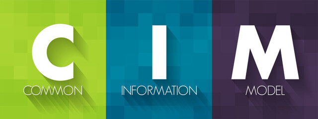 Poster - cim common information model - open standard that defines how managed elements in an it environment 