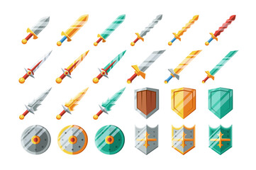 Leinwandbilder - Game icon set.