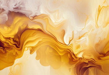 Canvas Print - Gold Marble Texture Background, Abstract Backdrop, Generative AI