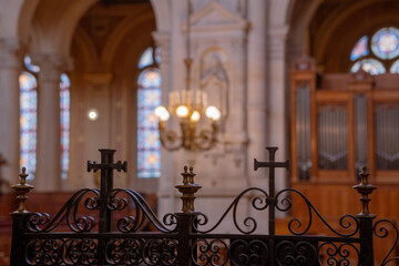 Wall Mural - église saint trinité 