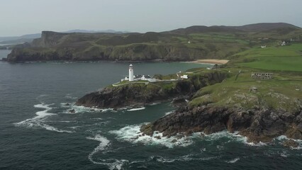 Wall Mural - Nice View over Fanad Lighthouse, Donegal, Ireland