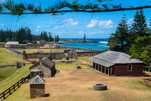 Convict Historical Site In World Heritage Area Of Norfolk Island
