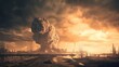 The Last Survivors: Fighting for Life in the Aftermath of a Nuclear Explosion, AI Generative
