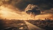 The Final Solution: A Nuclear Bomb Explosion and the End of the Human Race, AI Generative