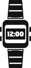 Sticker - Hike smartwatch icon simple vector. Travel equipment. hiking adventure