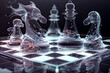 © Exuberation  - An array of board games, with a perfect game of chess among them, was displayed in clarity - generative ai