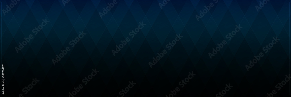 Minimal abstract dark blue gradient banner background design Stock ...