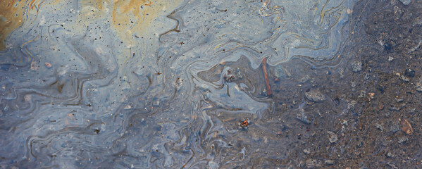 oil spill black background ecology disaster, nature industrial pollution, toxic water abstract