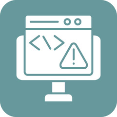 Poster - Vector Design Code Error Icon Style