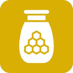 Wall Mural - Vector Design Honey Jar Icon Style