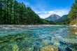 © Naokita - 夏の上高地　梓川と焼岳【長野県・松本市】　Kamikōchi in summer. Azusa River and Mt.Yakedake - Nagano, Japan
