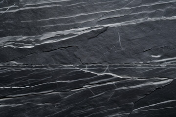 Poster - black slate background , natural stone texture.,dark backdrop for display or montage your top view products.