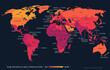 © Science RF - Energy consumption per capita, infographic map