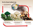© Science RF - Fire and climate, illustration