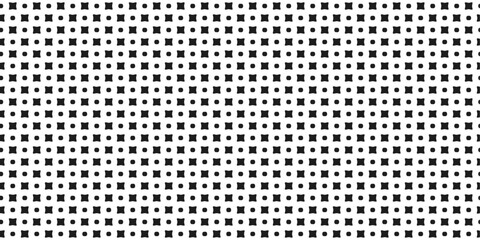 Aufkleber - A grid of alternating crosses and squares. Vector grid for drawing on surfaces.